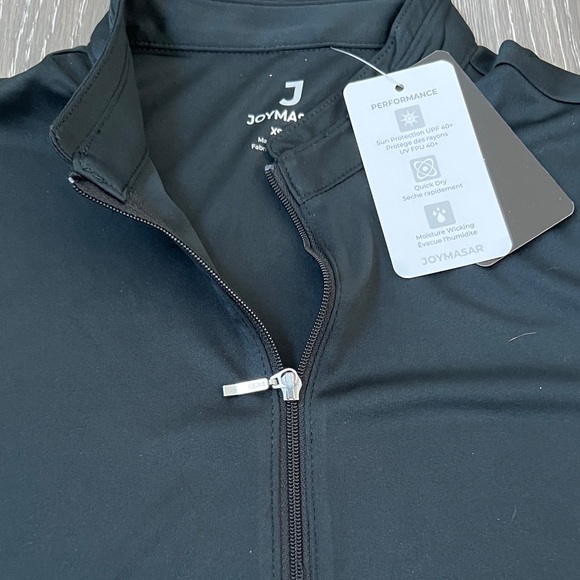 Black Quarter-Zip girls dress - Picture 3 of 3